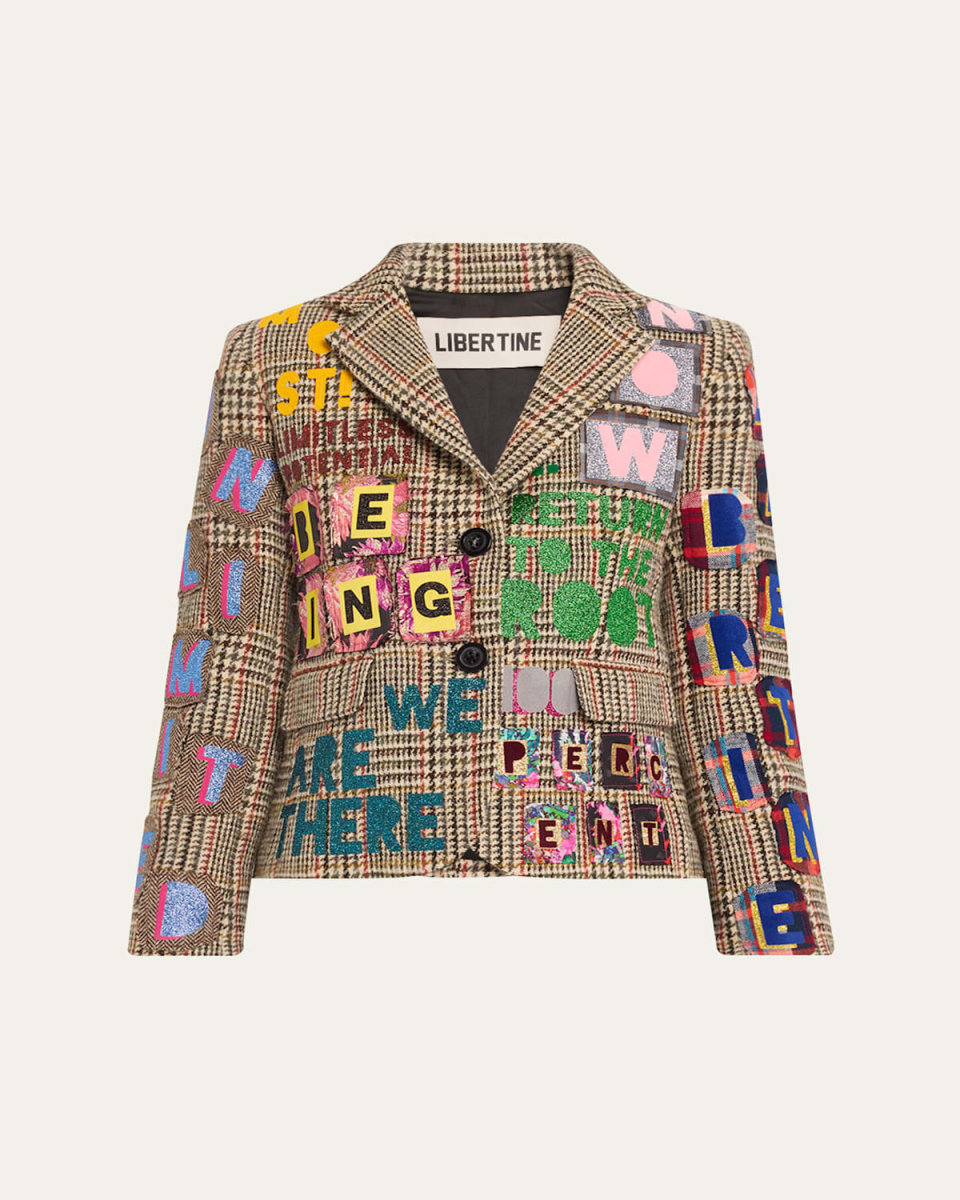 Unlimited Potential Prince of Wales Short Blazer